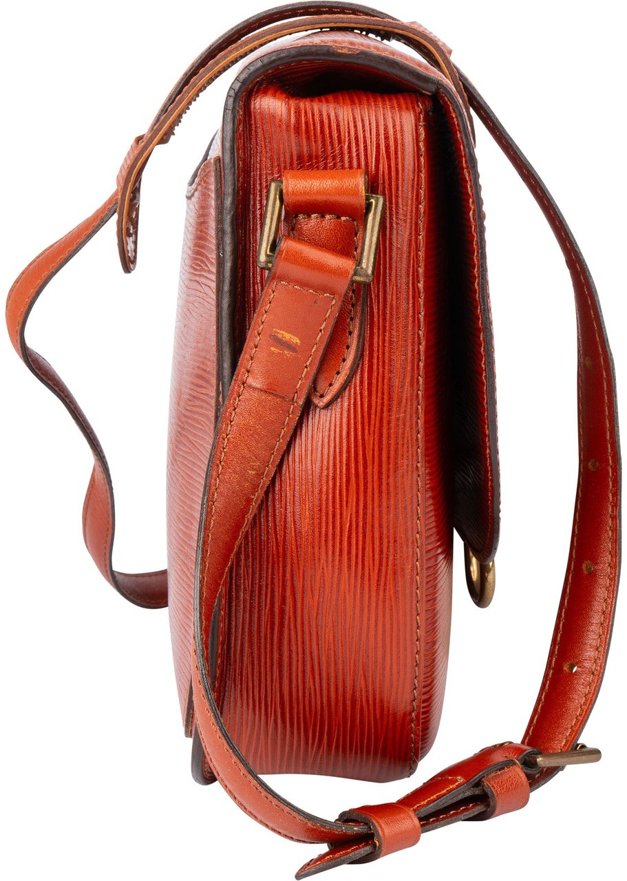 Louis Vuitton Louis Vuitton Epi Leather Saint Cloud GM Crossbody Bag Rood