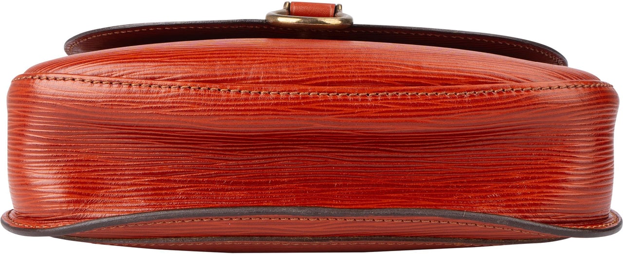 Louis Vuitton Louis Vuitton Epi Leather Saint Cloud GM Crossbody Bag Rood