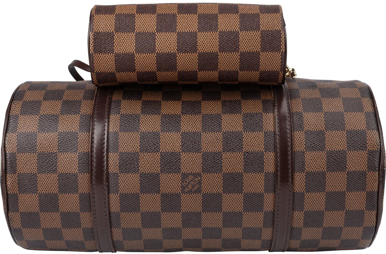 Louis Vuitton Louis Vuitton Damier Ebene Monogram Papillon Set Handbag Bruin