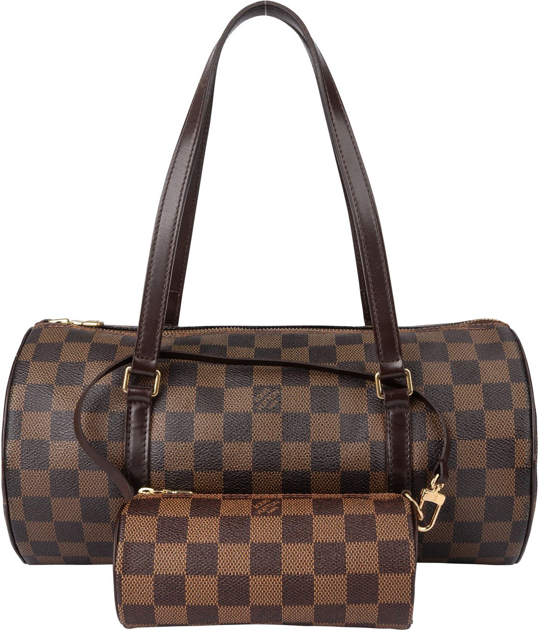 Louis Vuitton Louis Vuitton Damier Ebene Monogram Papillon Set Handbag Bruin