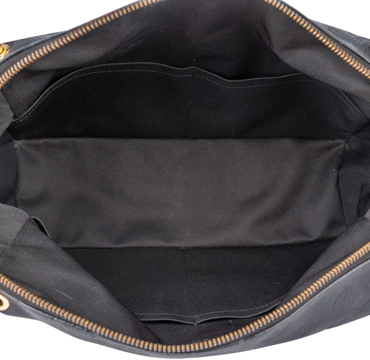 Louis Vuitton Louis Vuitton Leather Empreinte Monogram Ponthieu PM Shoulder Bag Zwart