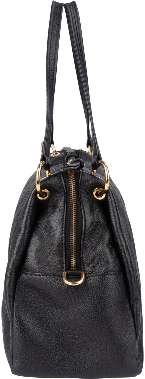 Louis Vuitton Louis Vuitton Leather Empreinte Monogram Ponthieu PM Shoulder Bag Zwart