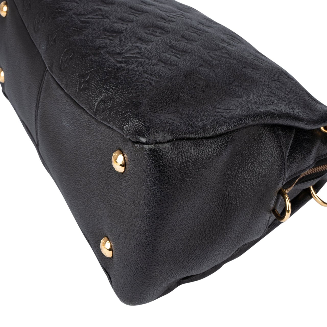 Louis Vuitton Louis Vuitton Leather Empreinte Monogram Ponthieu PM Shoulder Bag Zwart