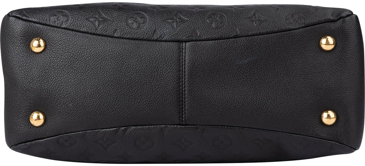 Louis Vuitton Louis Vuitton Leather Empreinte Monogram Ponthieu PM Shoulder Bag Zwart