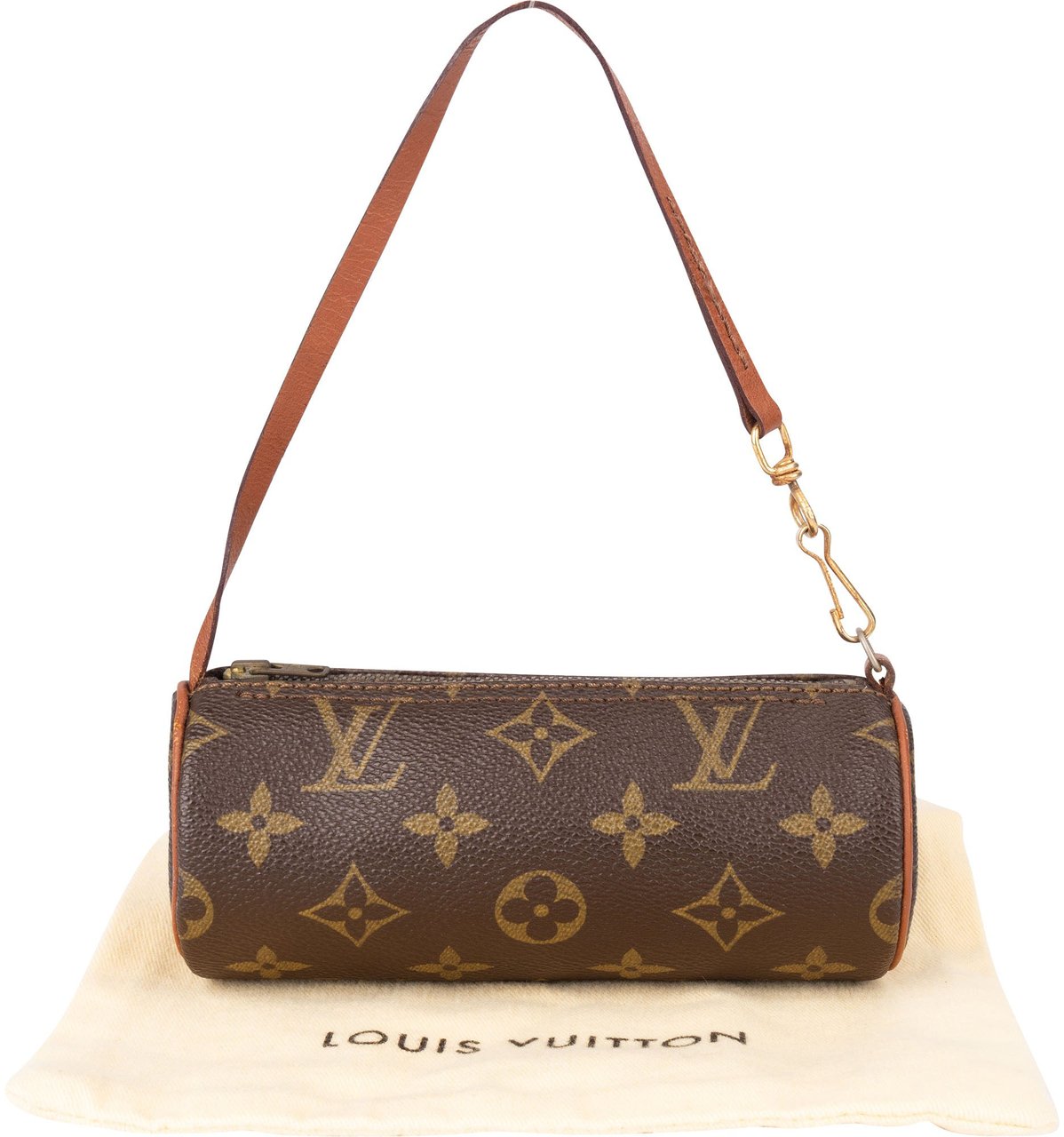 Louis Vuitton Louis Vuitton Canvas Monogram Mini Papillon Handbag Bruin