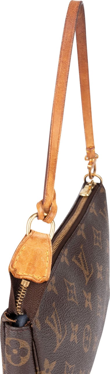 Louis Vuitton Louis Vuitton Canvas Monogram Pochette Accessoire Handbag Bruin