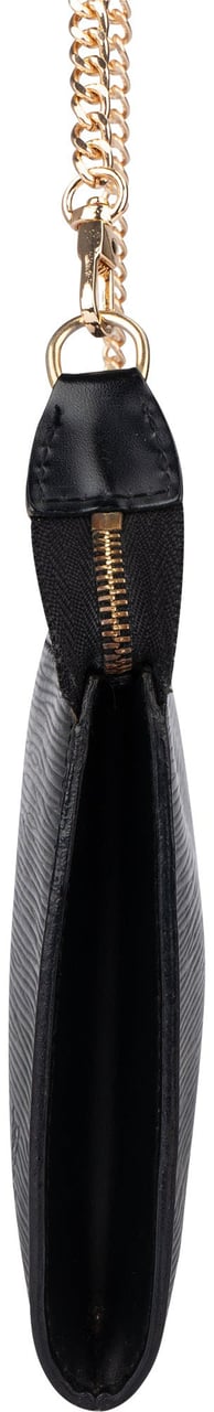 Louis Vuitton Louis Vuitton Noir Epi Leather Pochette Accessoire Shoulder Bag Zwart