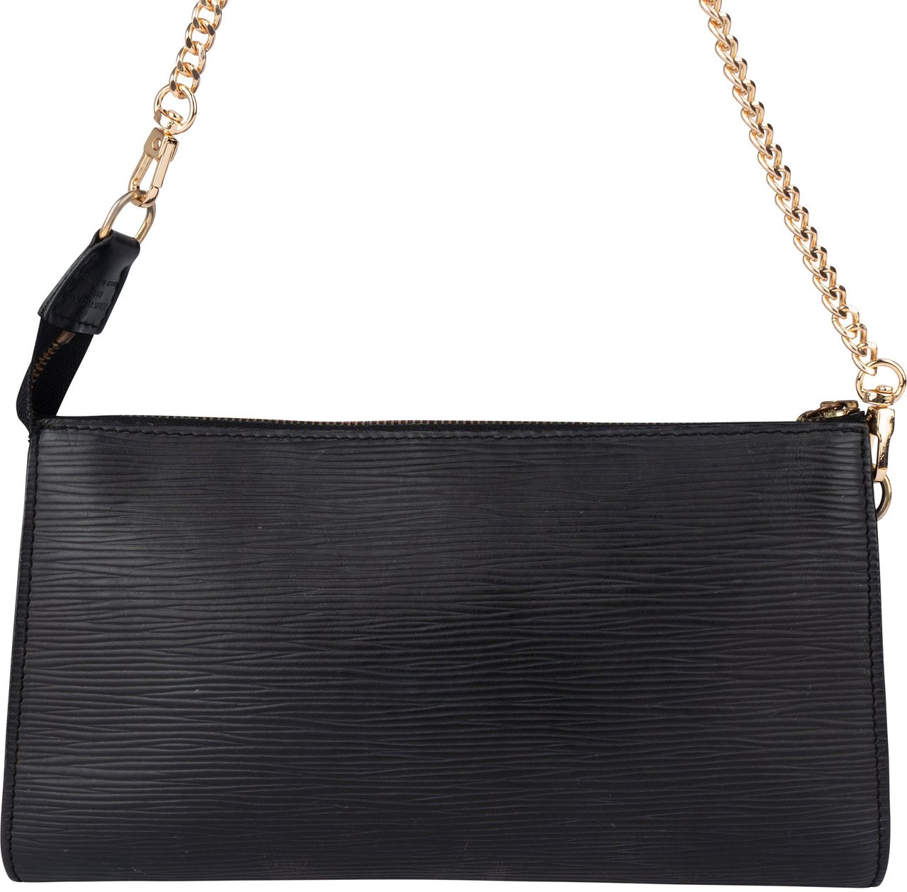 Louis Vuitton Louis Vuitton Noir Epi Leather Pochette Accessoire Shoulder Bag Zwart