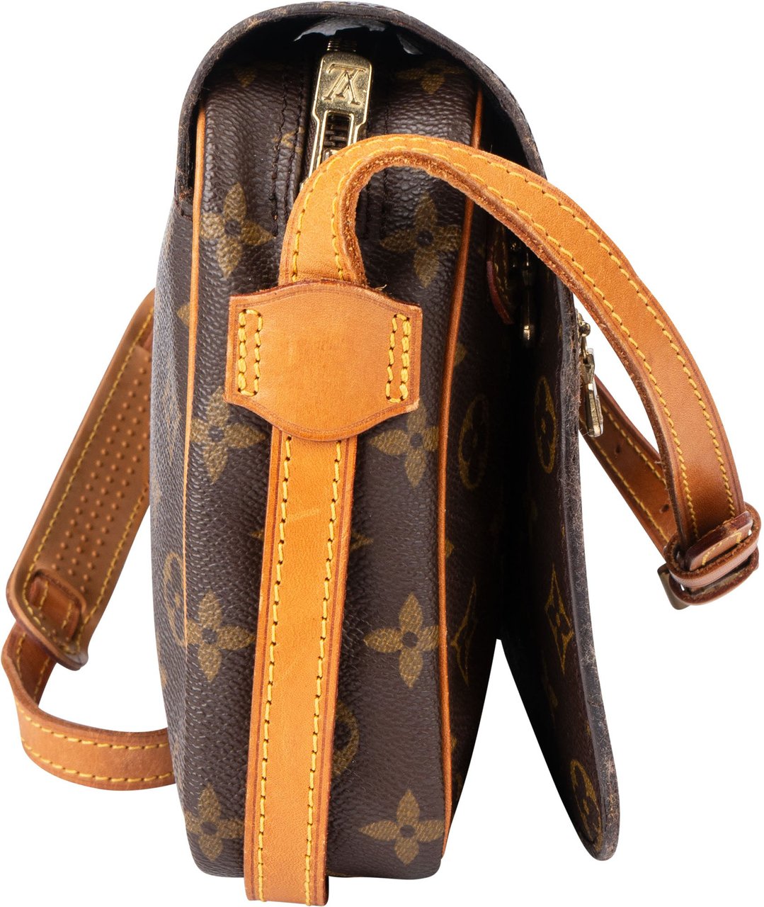 Louis Vuitton Louis Vuitton Canvas Monogram Saint Germain GM Crossbody Bag Bruin