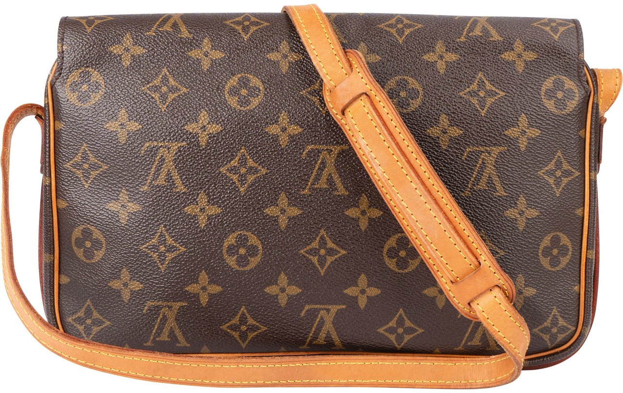 Louis Vuitton Louis Vuitton Canvas Monogram Saint Germain GM Crossbody Bag Bruin