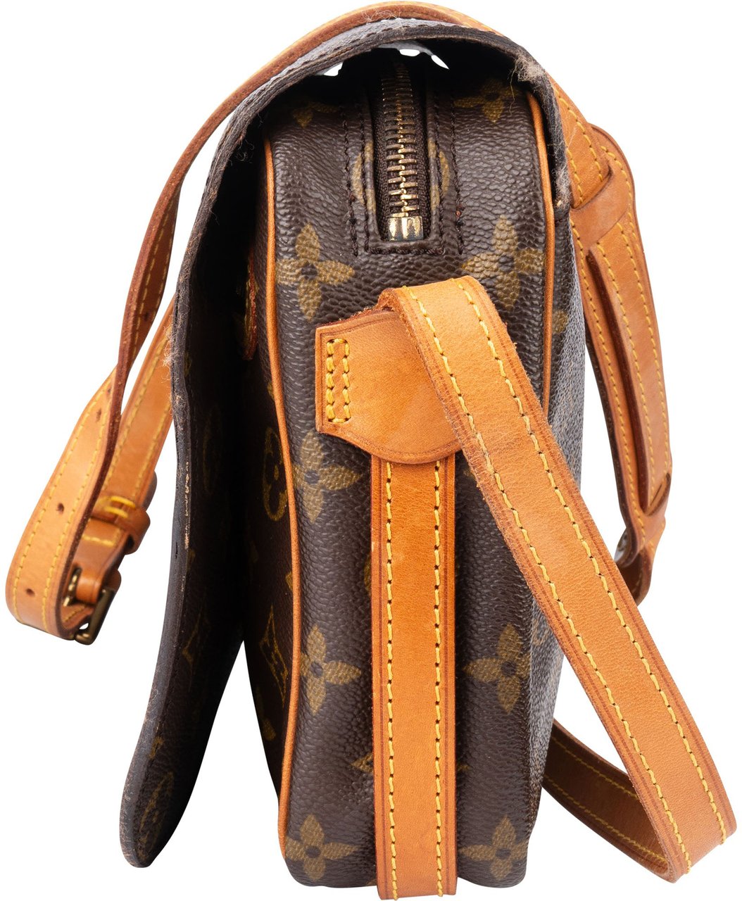 Louis Vuitton Louis Vuitton Canvas Monogram Saint Germain GM Crossbody Bag Bruin