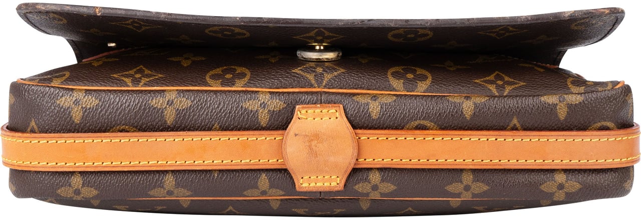 Louis Vuitton Louis Vuitton Canvas Monogram Saint Germain GM Crossbody Bag Bruin