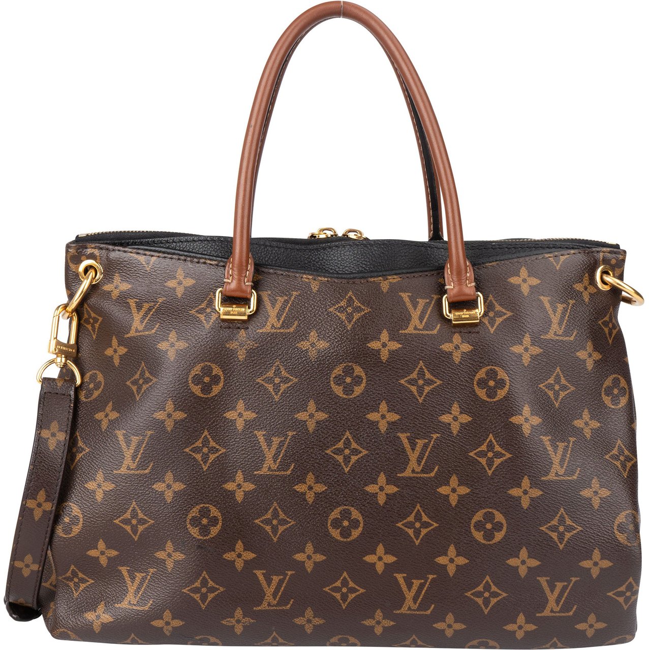 Louis Vuitton Louis Vuitton Canvas Monogram Pallas BB Handbag Bruin