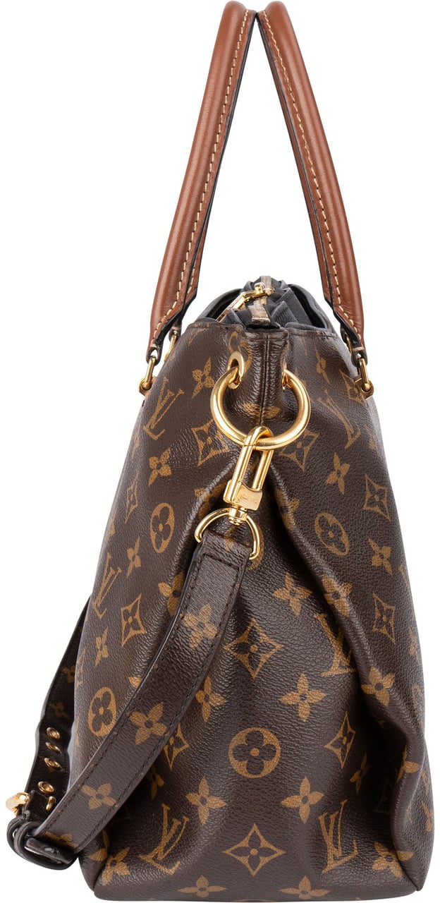Louis Vuitton Louis Vuitton Canvas Monogram Pallas BB Handbag Bruin