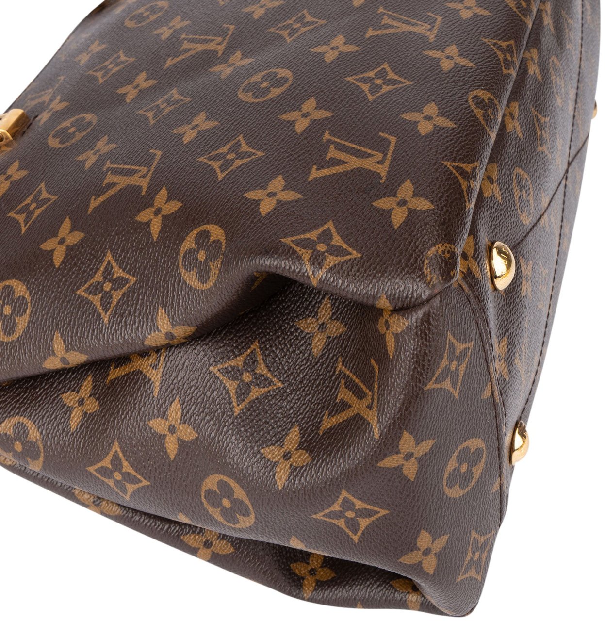 Louis Vuitton Louis Vuitton Canvas Monogram Pallas BB Handbag Bruin