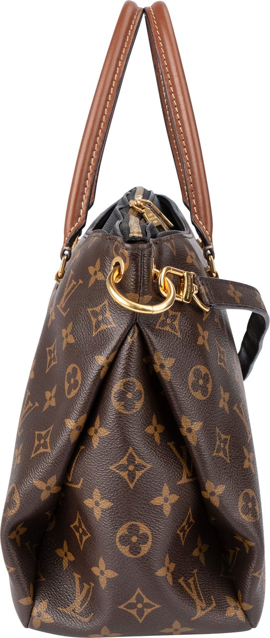 Louis Vuitton Louis Vuitton Canvas Monogram Pallas BB Handbag Bruin