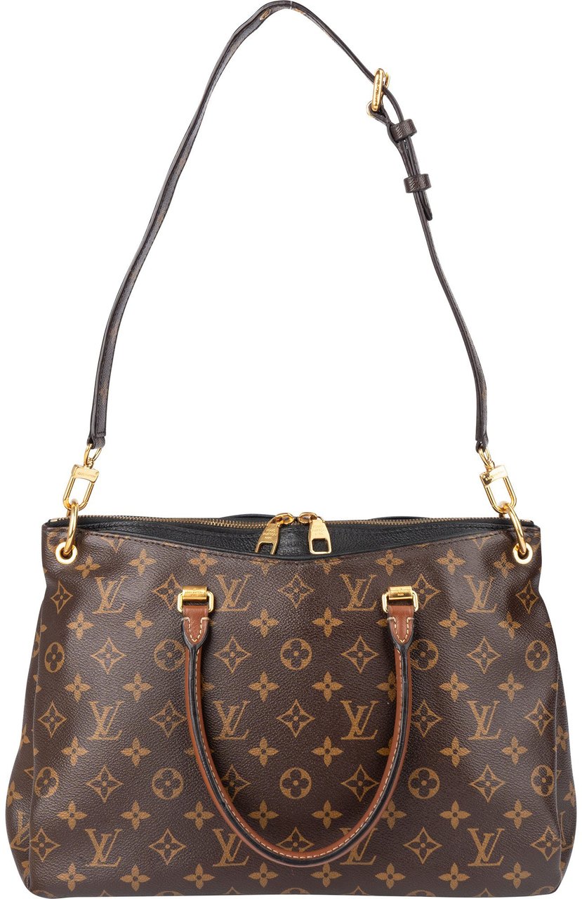 Louis Vuitton Louis Vuitton Canvas Monogram Pallas BB Handbag Bruin