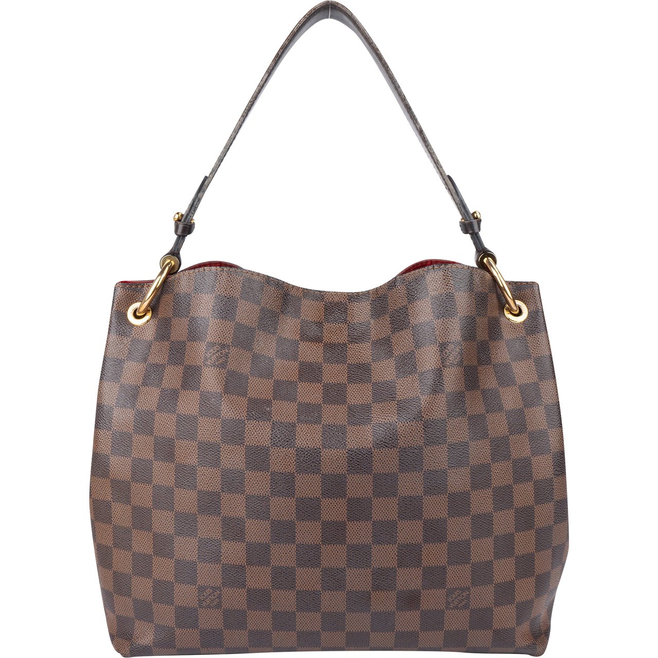Louis Vuitton Louis Vuitton Damier Ebene Monogram Graceful PM Handbag Bruin