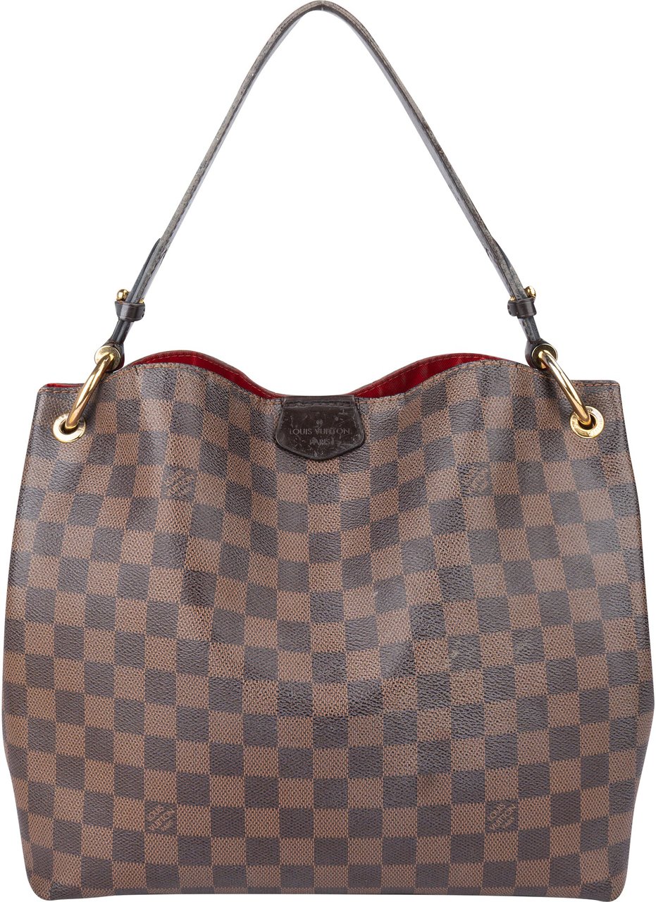Louis Vuitton Louis Vuitton Damier Ebene Monogram Graceful PM Handbag Bruin