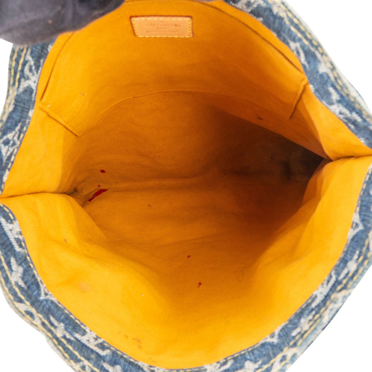 Louis Vuitton Louis Vuitton Denim Monogram Sac Plat Handbag Divers