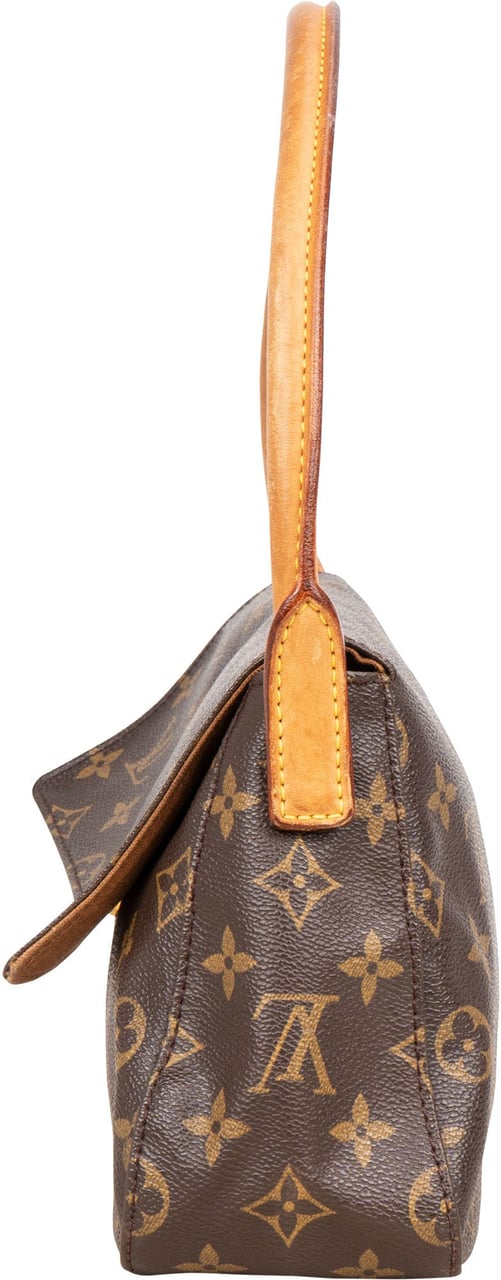 Louis Vuitton Louis Vuitton Canvas Monogram Looping PM Shoulder Bag Bruin