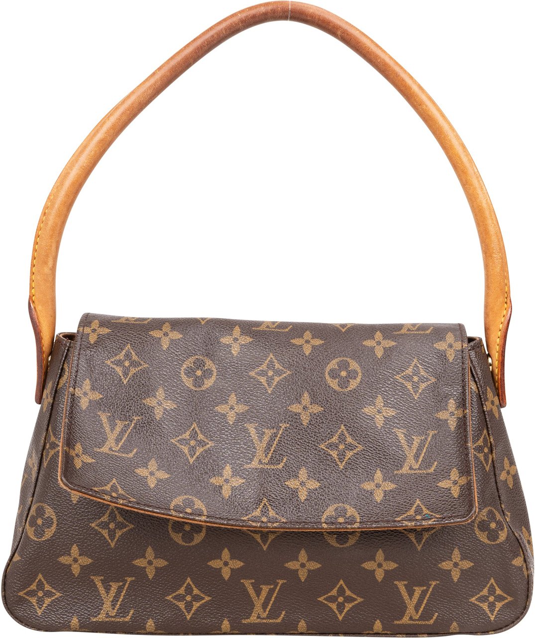 Louis Vuitton Louis Vuitton Canvas Monogram Looping PM Shoulder Bag Bruin
