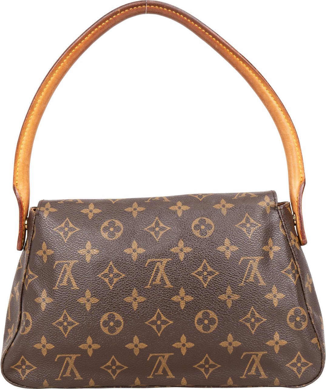 Louis Vuitton Louis Vuitton Canvas Monogram Looping PM Shoulder Bag Bruin