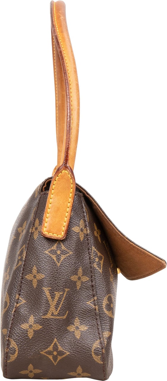Louis Vuitton Louis Vuitton Canvas Monogram Looping PM Shoulder Bag Bruin
