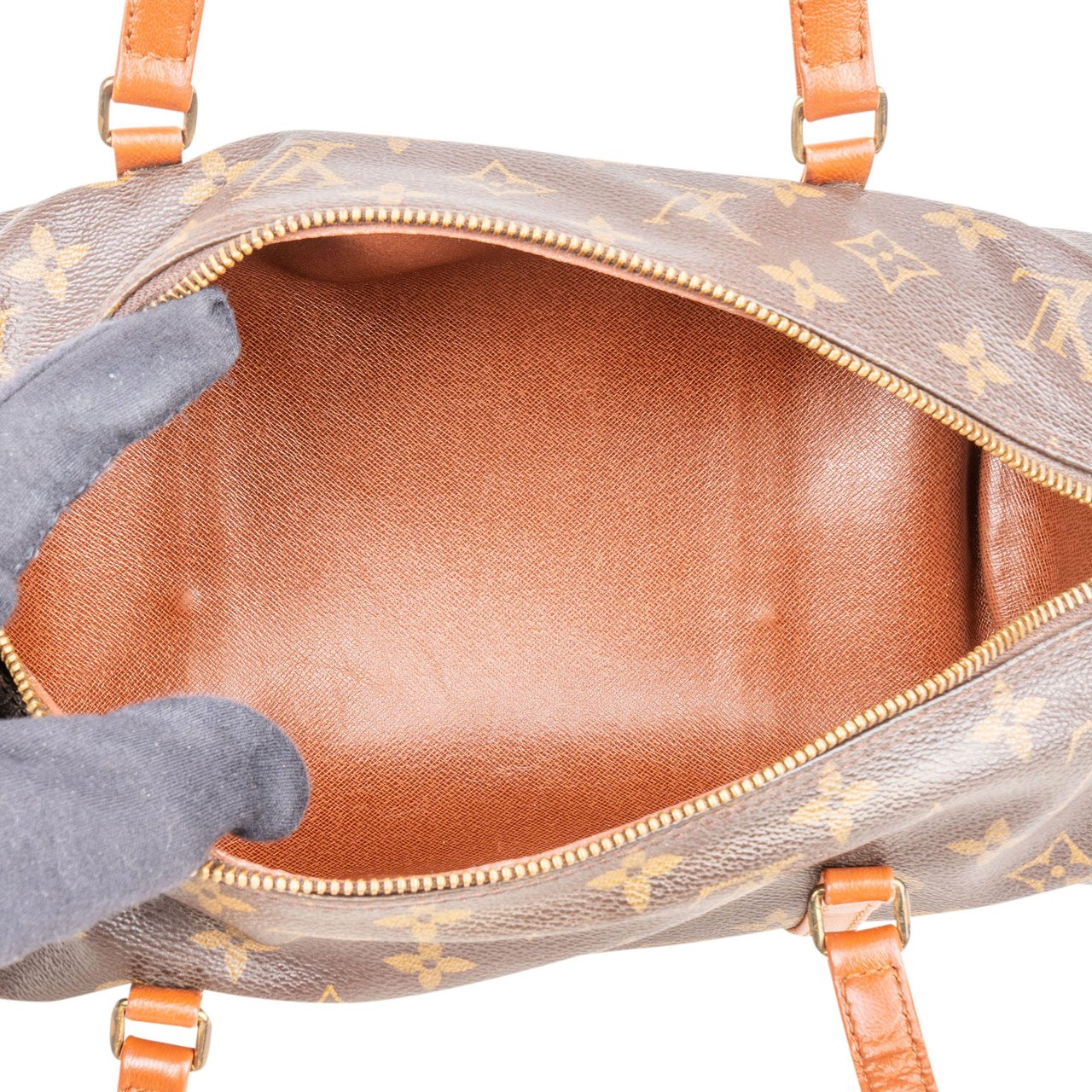 Louis Vuitton Louis Vuitton Canvas Monogram Papillon Handbag Bruin