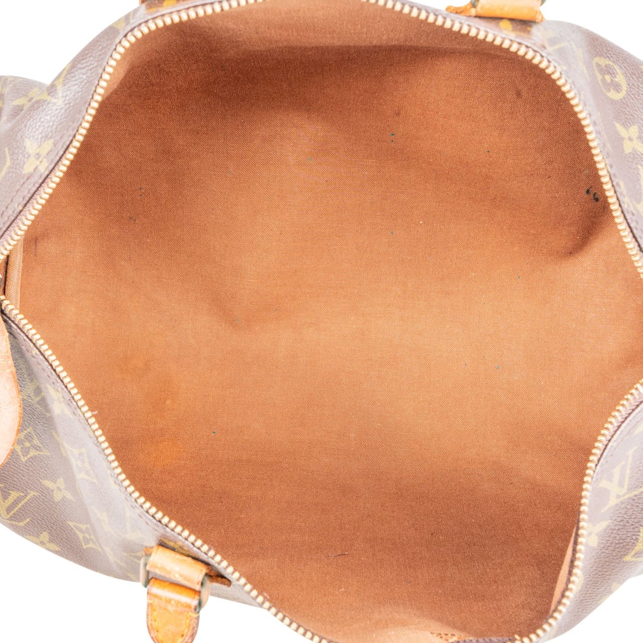 Louis Vuitton Louis Vuitton Canvas Monogram Speedy 40 Handbag Bruin