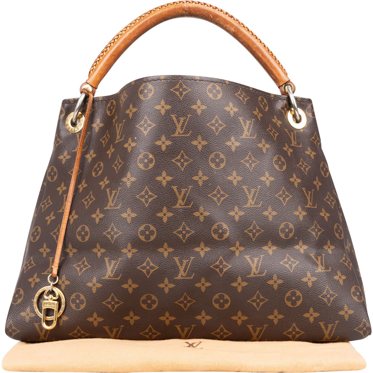 Louis Vuitton Louis Vuitton Canvas Monogram Artsy MM Handbag Bruin