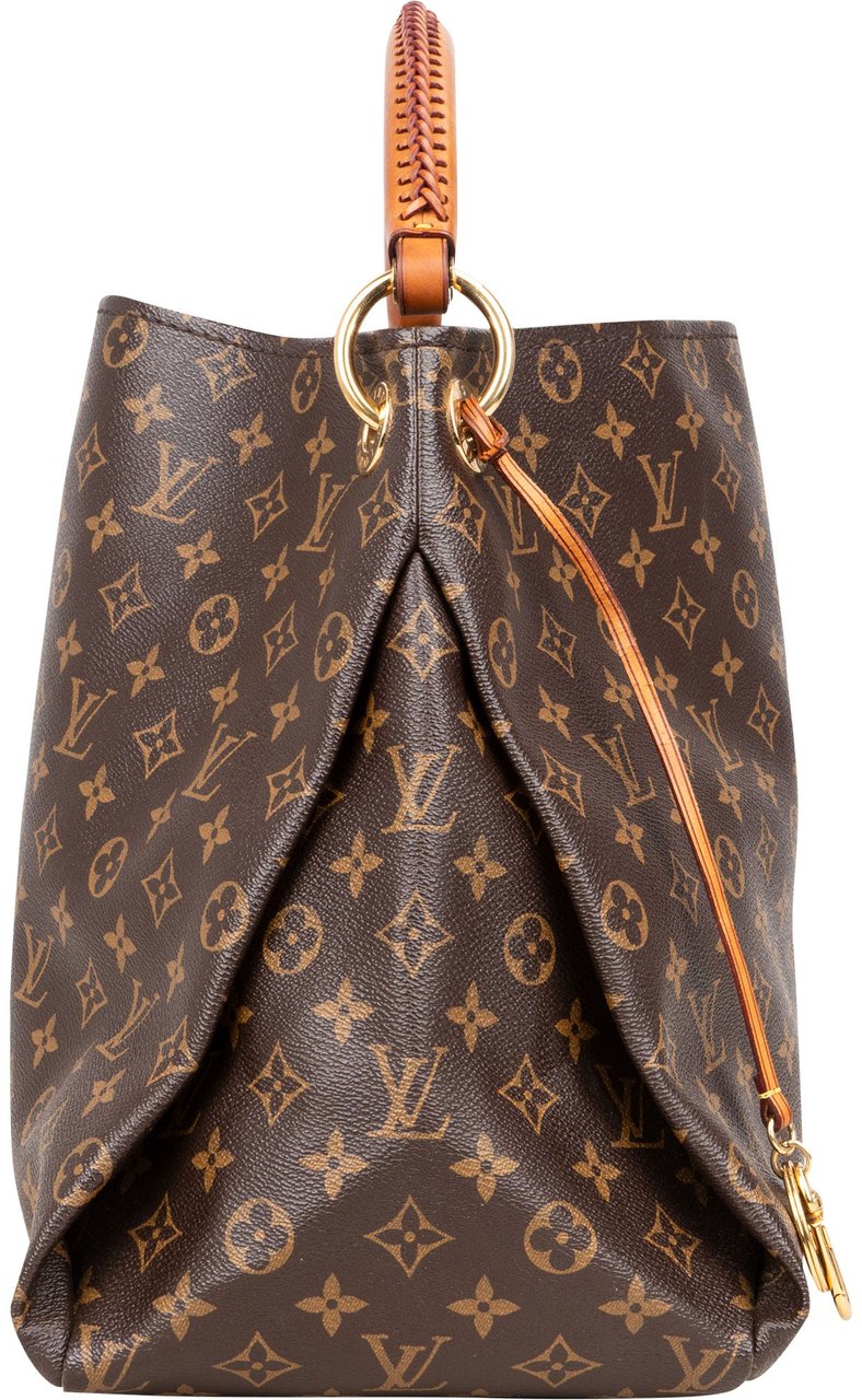 Louis Vuitton Louis Vuitton Canvas Monogram Artsy MM Handbag Bruin