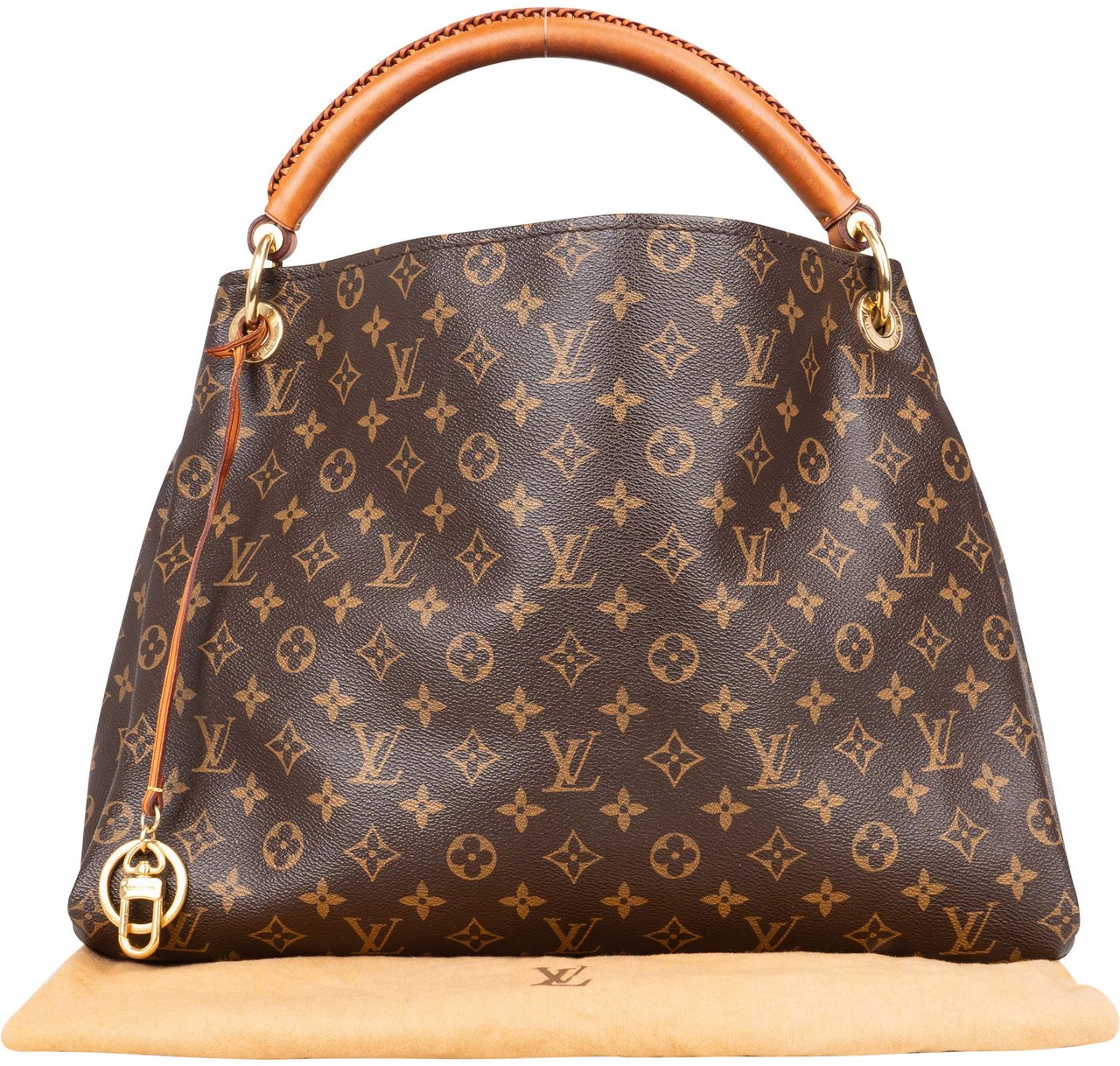 Louis Vuitton Louis Vuitton Canvas Monogram Artsy MM Handbag Bruin