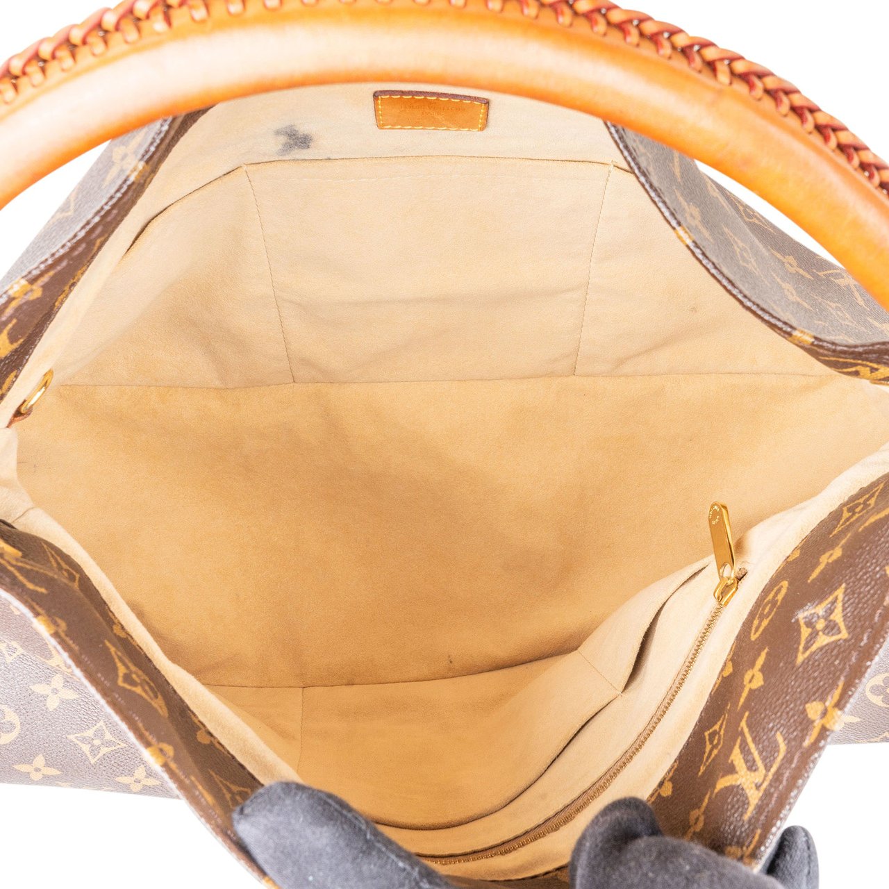 Louis Vuitton Louis Vuitton Canvas Monogram Artsy MM Handbag Bruin