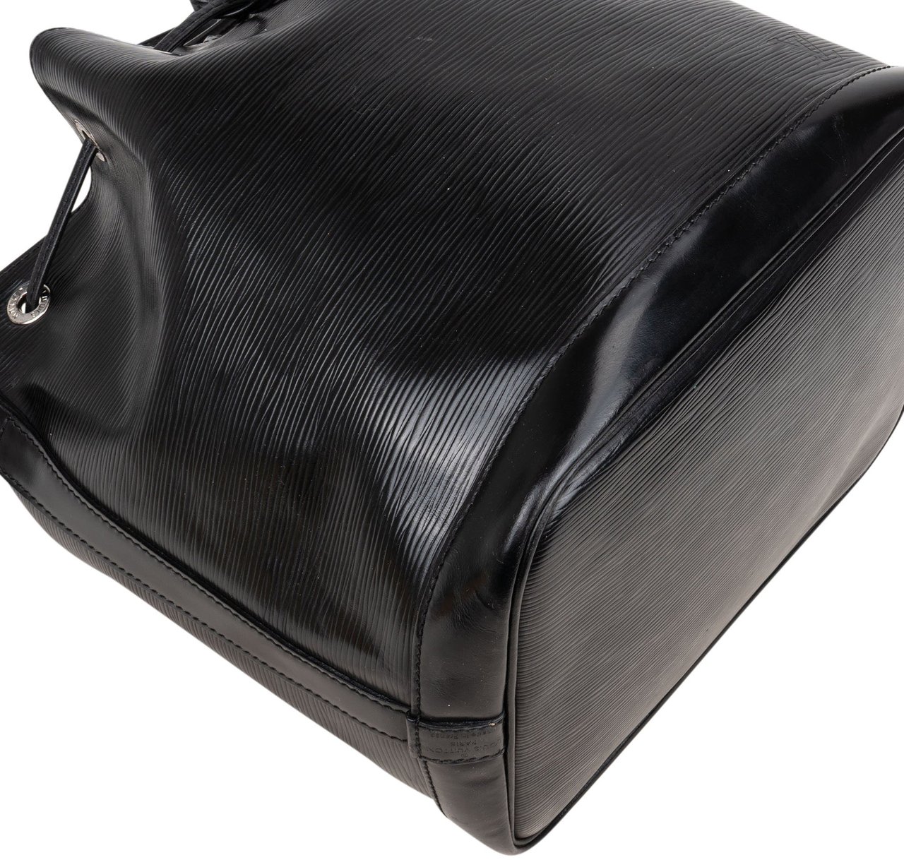 Louis Vuitton Louis Vuitton Noir Epi Leather NM Sac Noe Petit Shoulder Bag Zwart