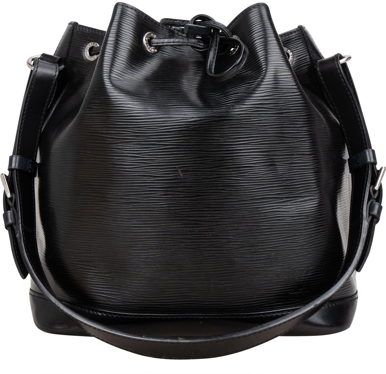 Louis Vuitton Louis Vuitton Noir Epi Leather NM Sac Noe Petit Shoulder Bag Zwart