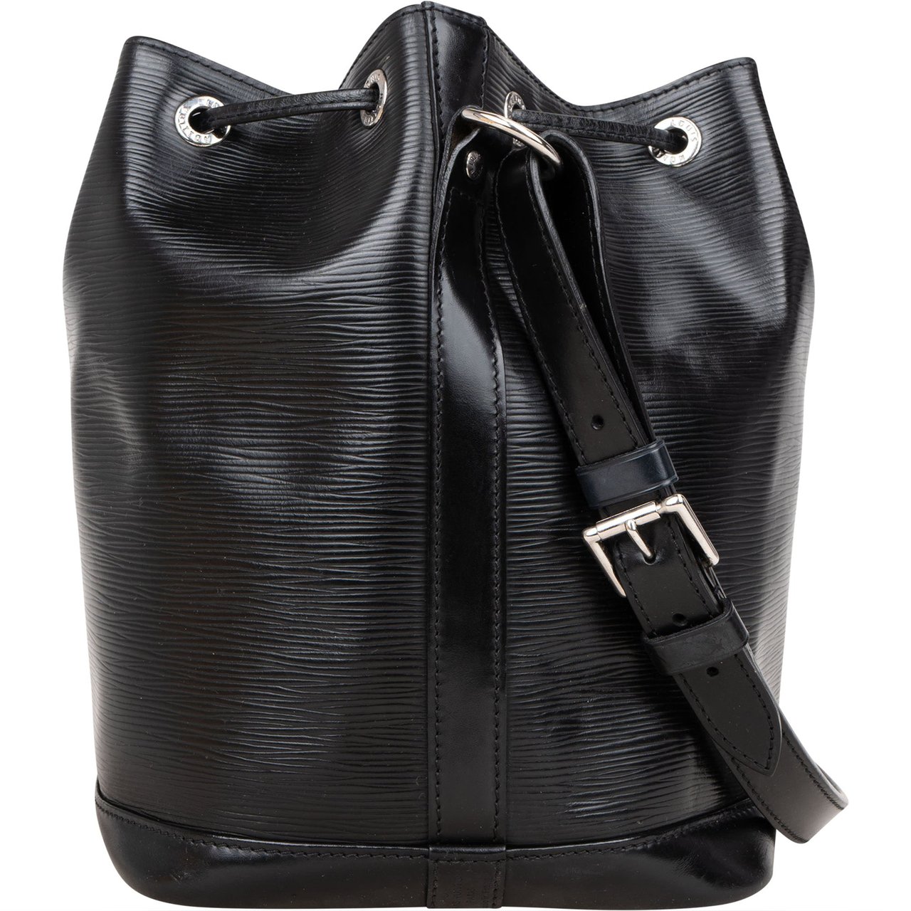 Louis Vuitton Louis Vuitton Noir Epi Leather NM Sac Noe Petit Shoulder Bag Zwart