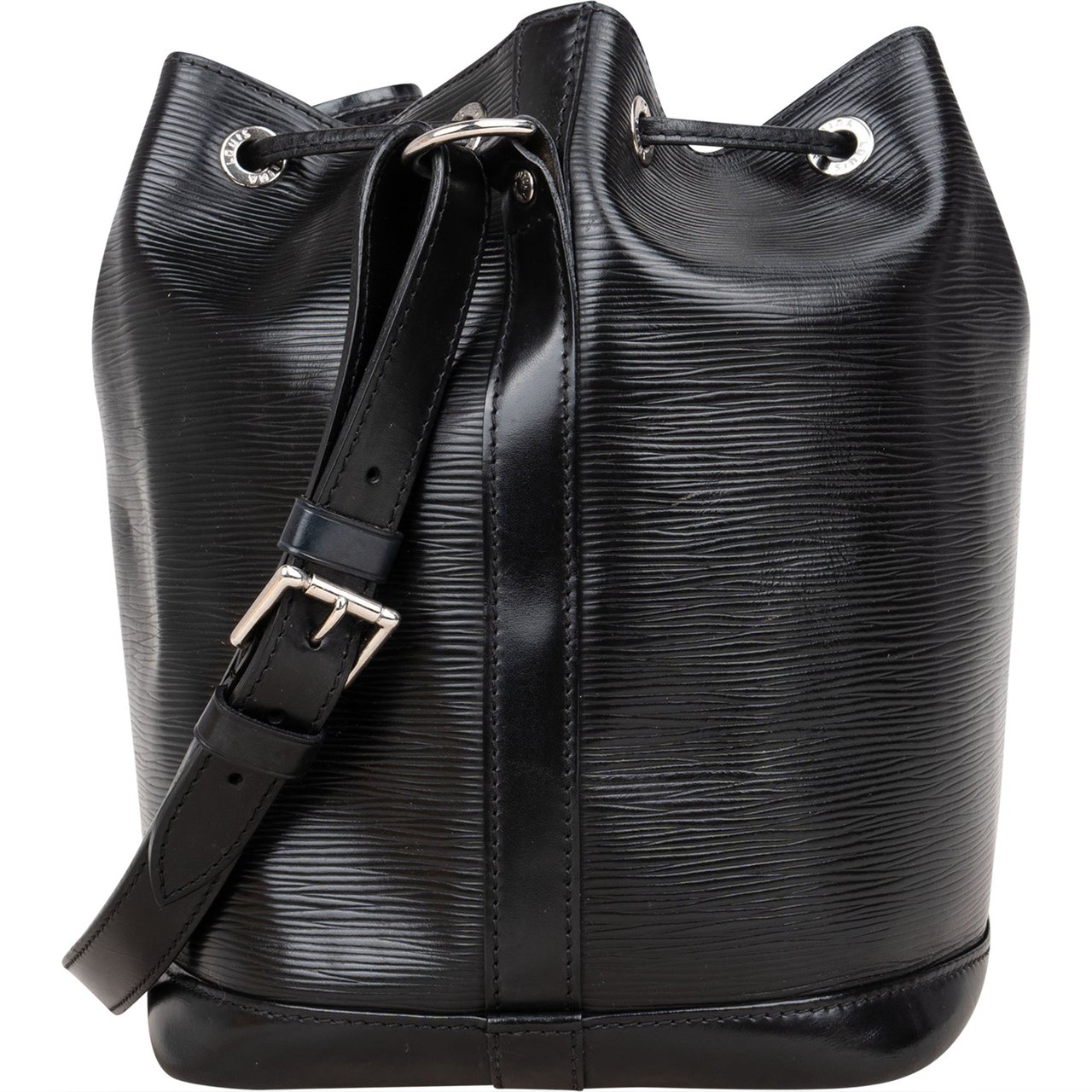 Louis Vuitton Louis Vuitton Noir Epi Leather NM Sac Noe Petit Shoulder Bag Zwart