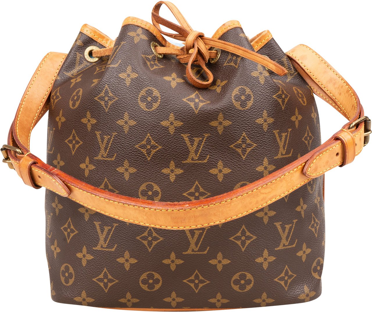 Louis Vuitton Louis Vuitton Canvas Monogram Sac Noe Petit Shoulder Bag Bruin