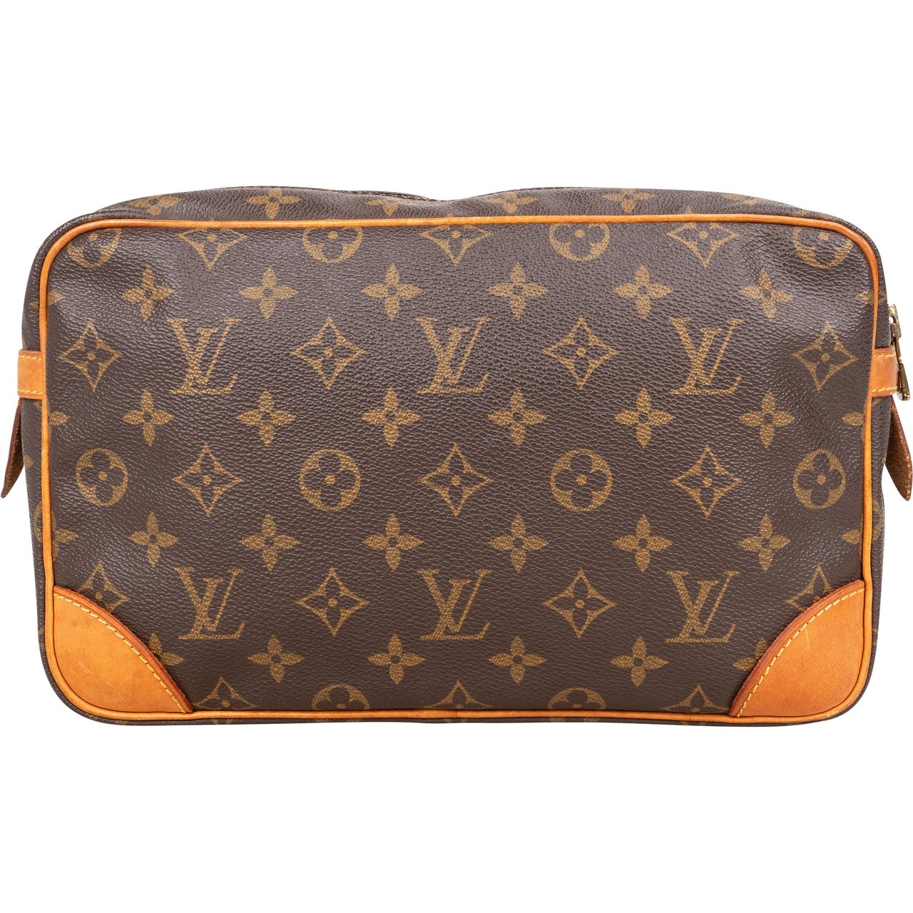 Louis Vuitton Louis Vuitton Canvas Monogram Compiegne 28 Clutch Bruin