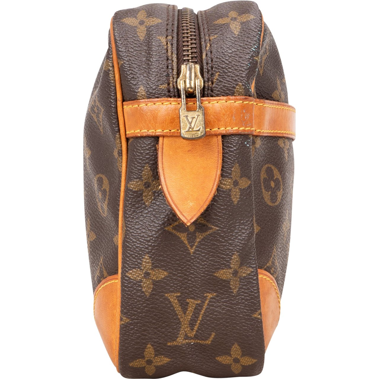 Louis Vuitton Louis Vuitton Canvas Monogram Compiegne 28 Clutch Bruin