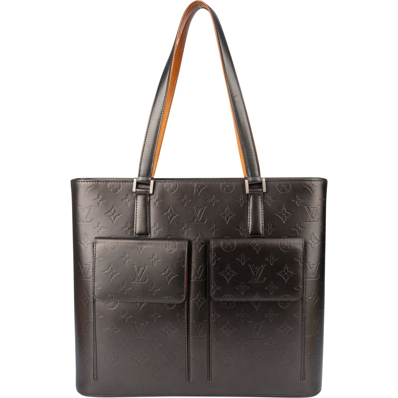 Louis Vuitton Louis Vuitton Mat Vernis Monogram Wilwood Handbag Zwart