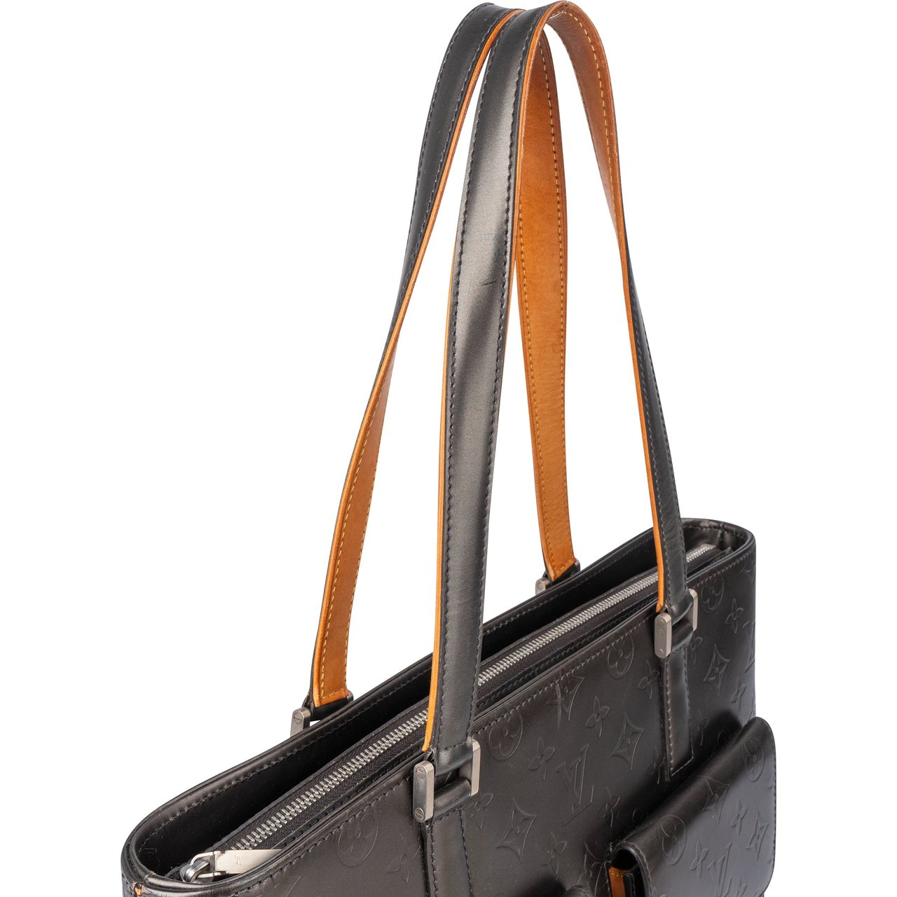 Louis Vuitton Louis Vuitton Mat Vernis Monogram Wilwood Handbag Zwart