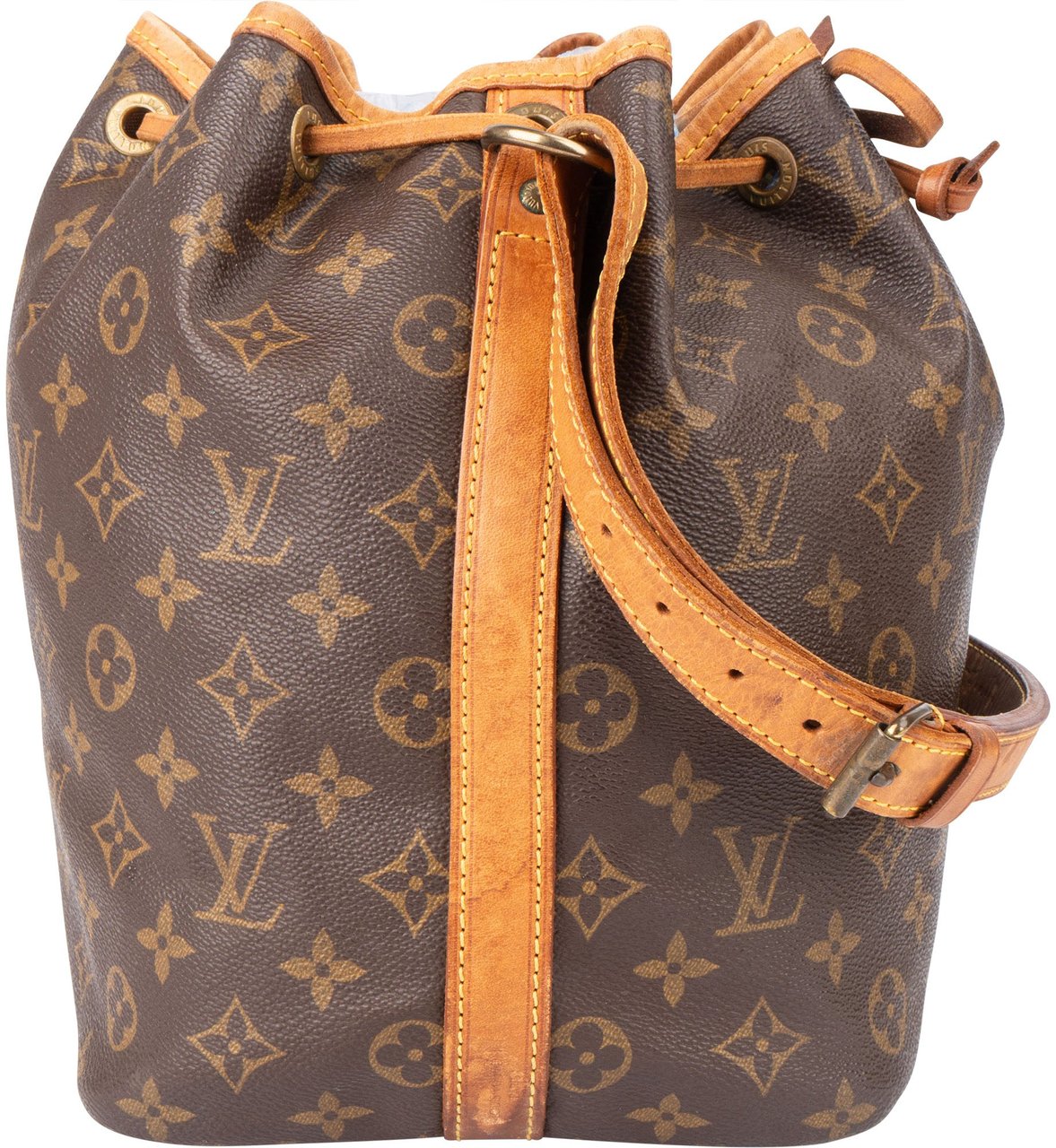 Louis Vuitton Louis Vuitton Canvas Monogram Sac Noe Petit Shoulder Bag Bruin
