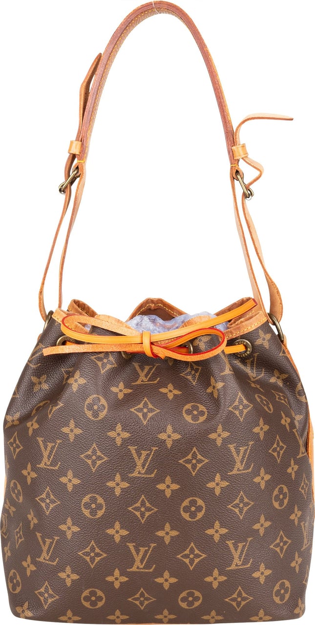Louis Vuitton Louis Vuitton Canvas Monogram Sac Noe Petit Shoulder Bag Bruin