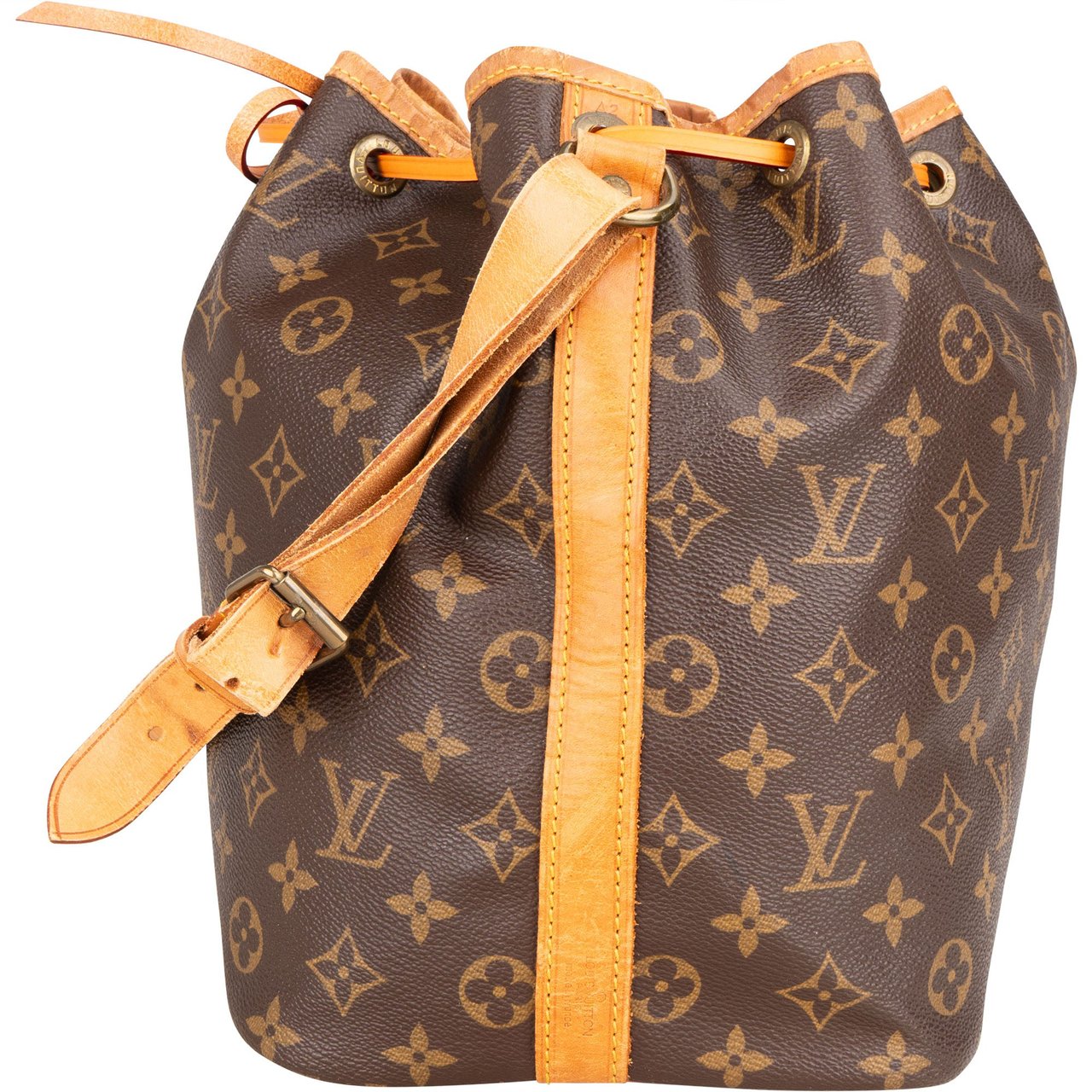 Louis Vuitton Louis Vuitton Canvas Monogram Sac Noe Petit Shoulder Bag Bruin