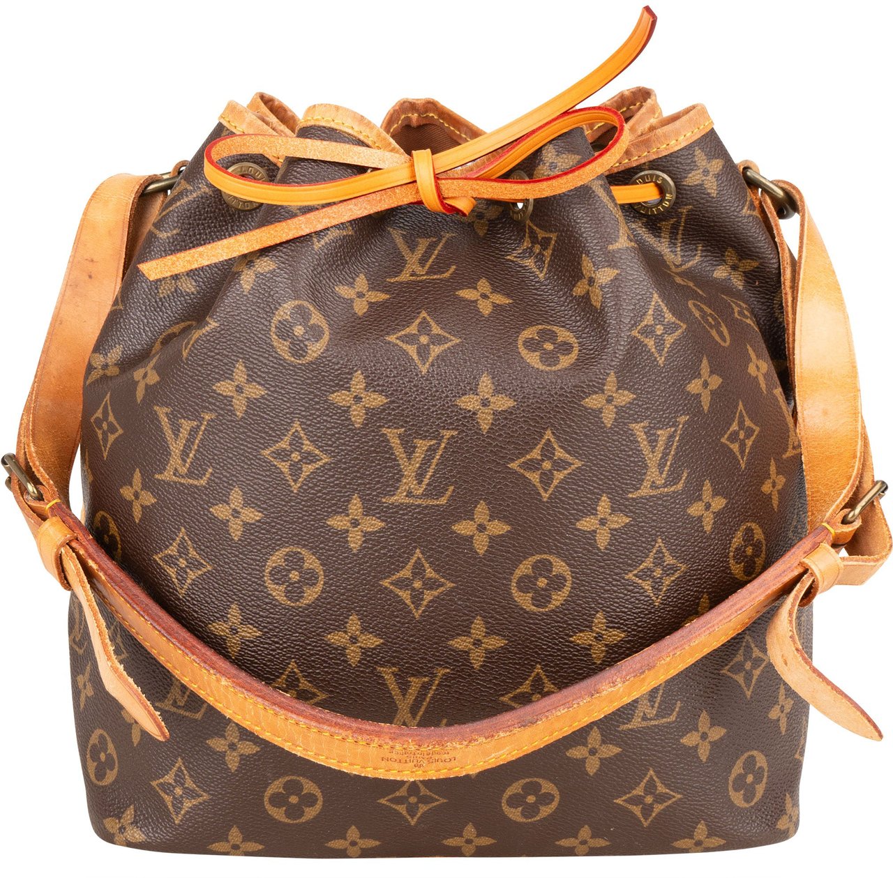 Louis Vuitton Louis Vuitton Canvas Monogram Sac Noe Petit Shoulder Bag Bruin