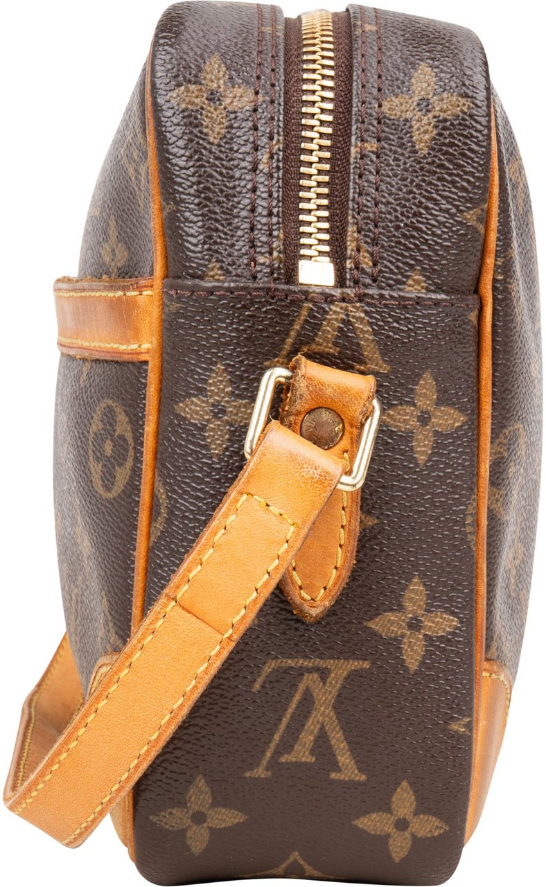 Louis Vuitton Louis Vuitton Canvas Monogram Trocadero 27 Crossbody Bag Bruin