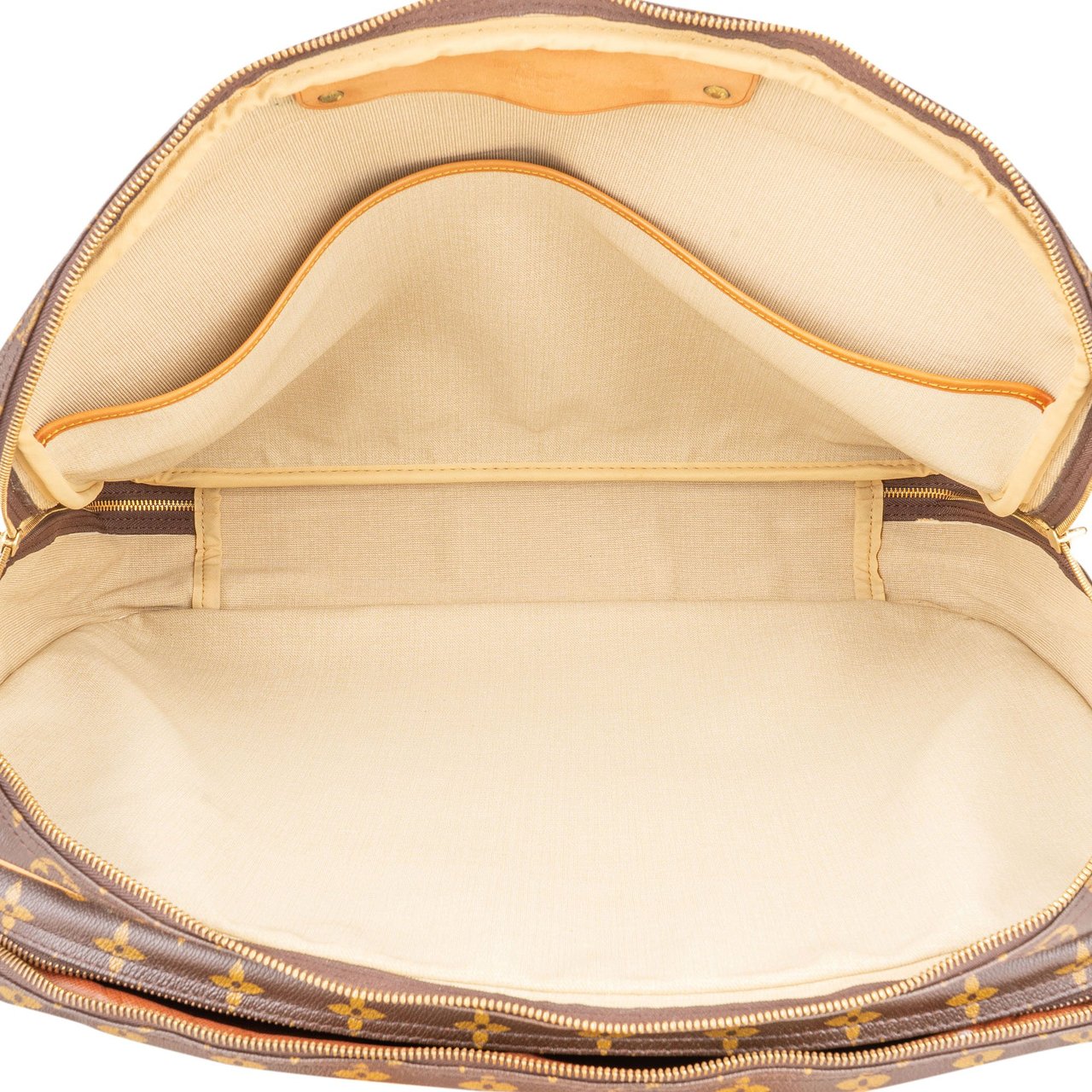 Louis Vuitton Louis Vuitton Canvas Monogram Alize Travel Bag Bruin