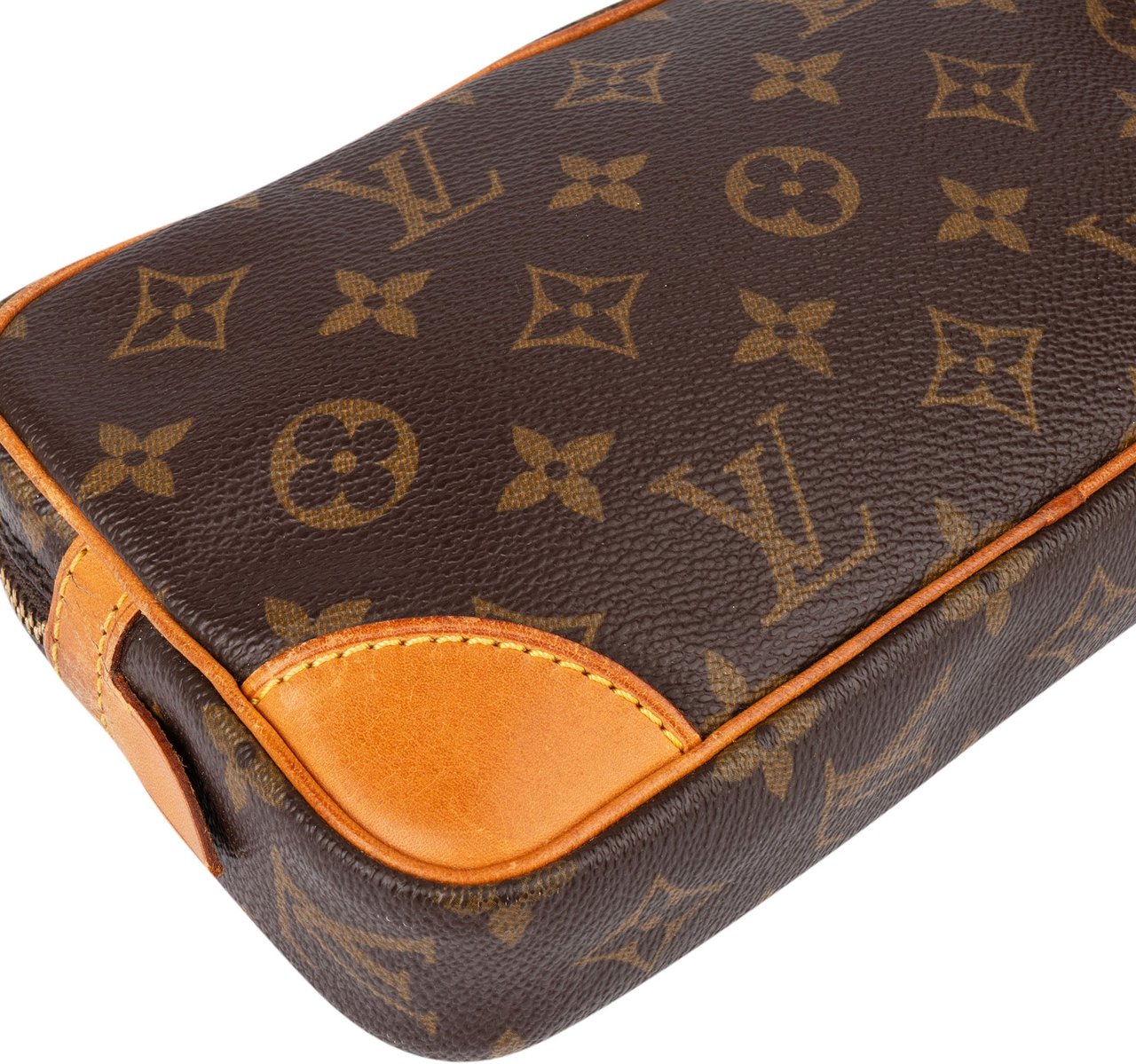 Louis Vuitton Louis Vuitton Canvas Monogram Marly Clutch Bruin